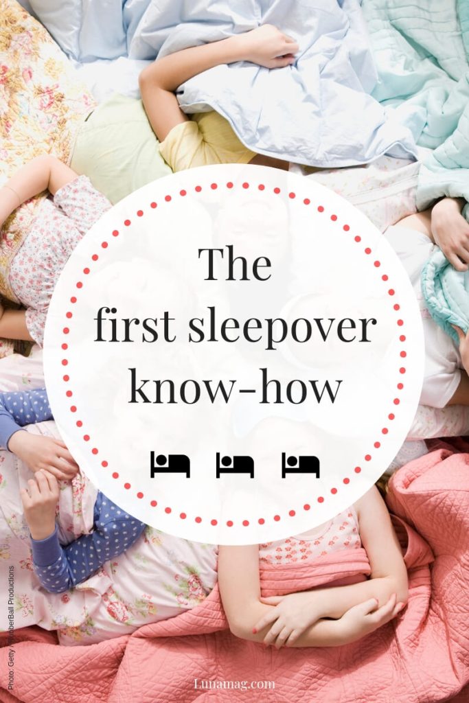 The first sleepover know-how!