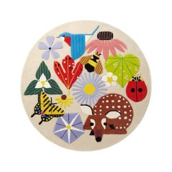 nature kids rug round