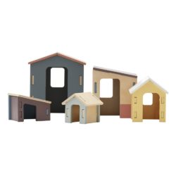 wooden-houses-set-of-5