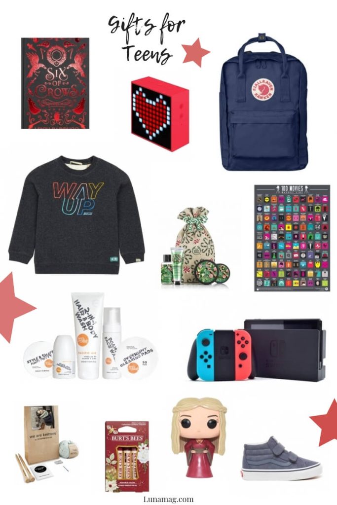 Gift Guides 2018 – Teens