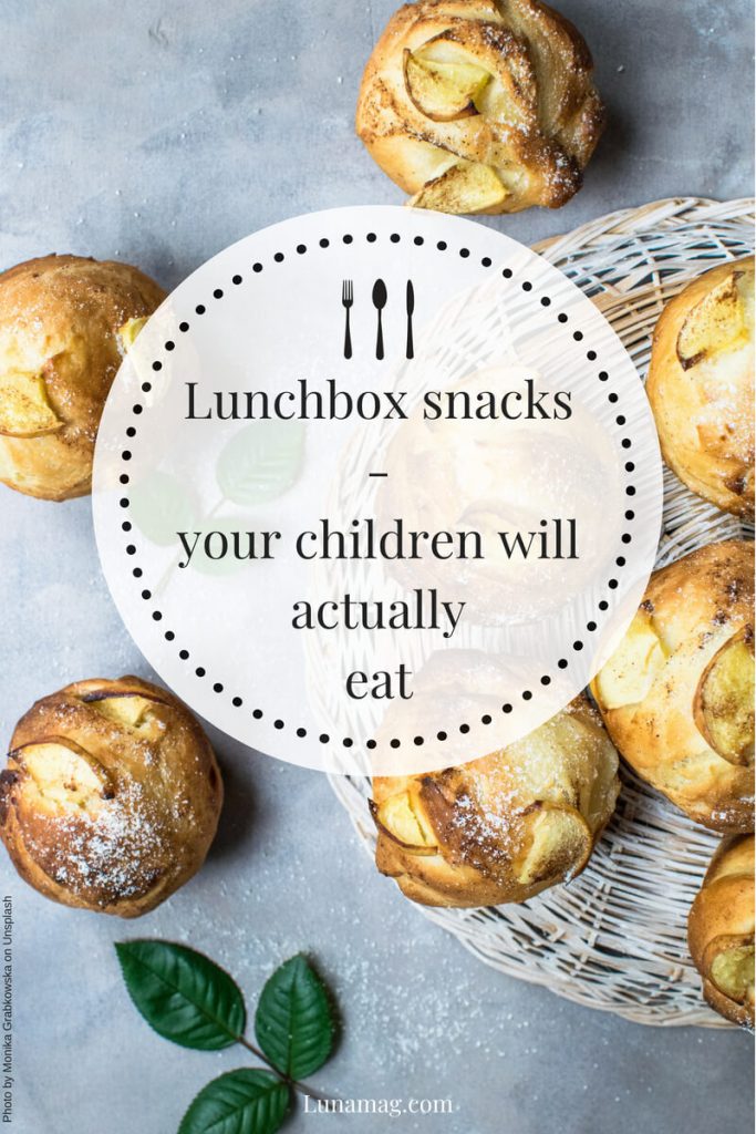 Lunchbox snacks that your children will actually eat