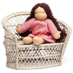 dolls wicker chair