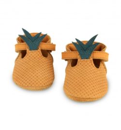 baby leather shoes pineapple