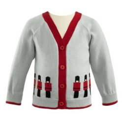 soldier baby cardi