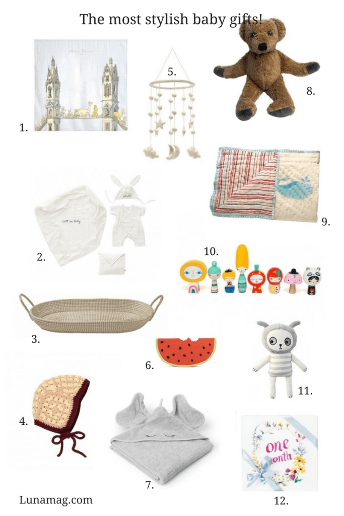 The most stylish baby gifts!