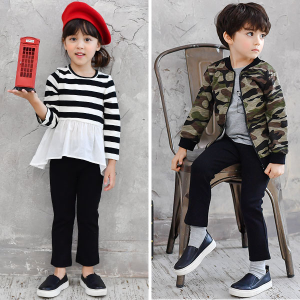 Bee Japanese kids popular fashion brand skinny jeans