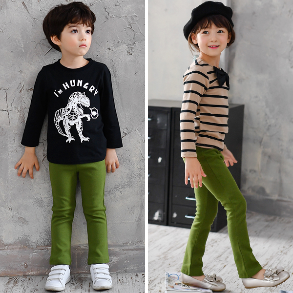 Bee Japanese kids popular fashion brand skinny jeans