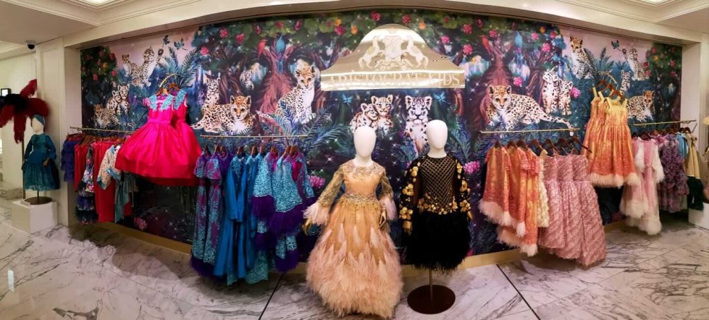 Aristocrat Kids design pieces specially for HARRODS