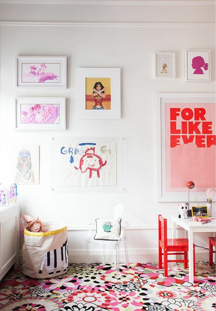 10 unusual and clever ideas to display your childrens art