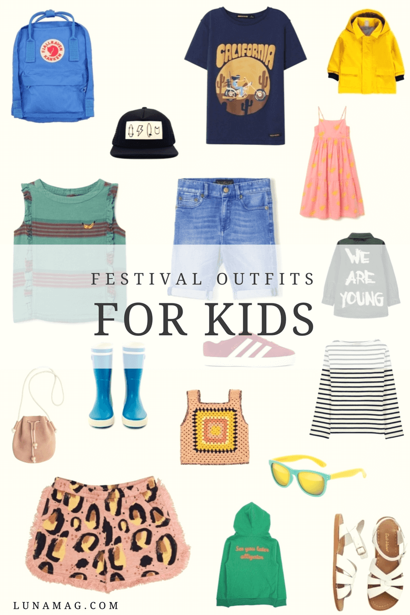 perfect festival outfits for the kids