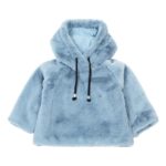 douuod faux fur blue