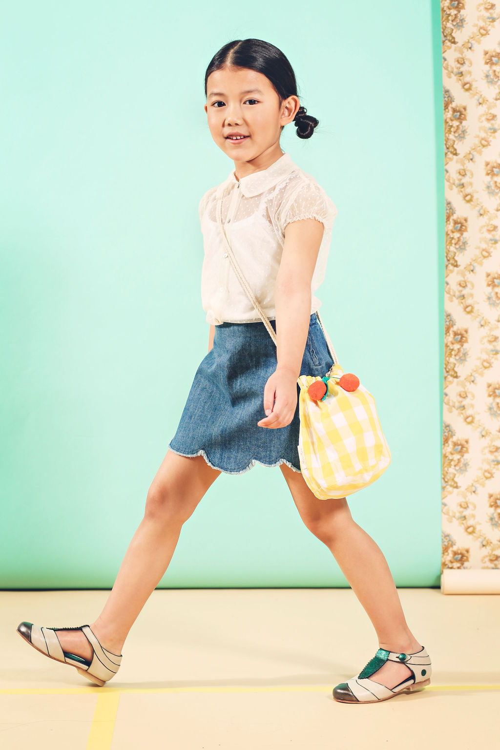 kids fashion editorial Spring fever