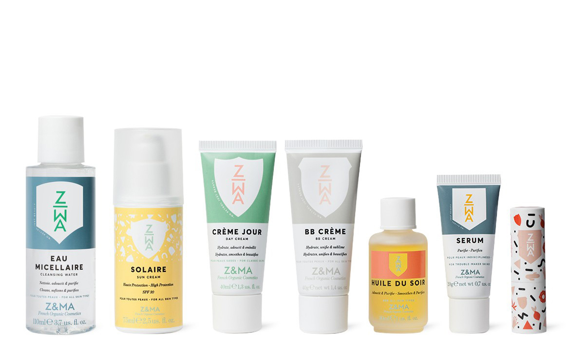 Z&MA skincare for teens