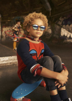 Lunamag.com kids fashion editorial street kids