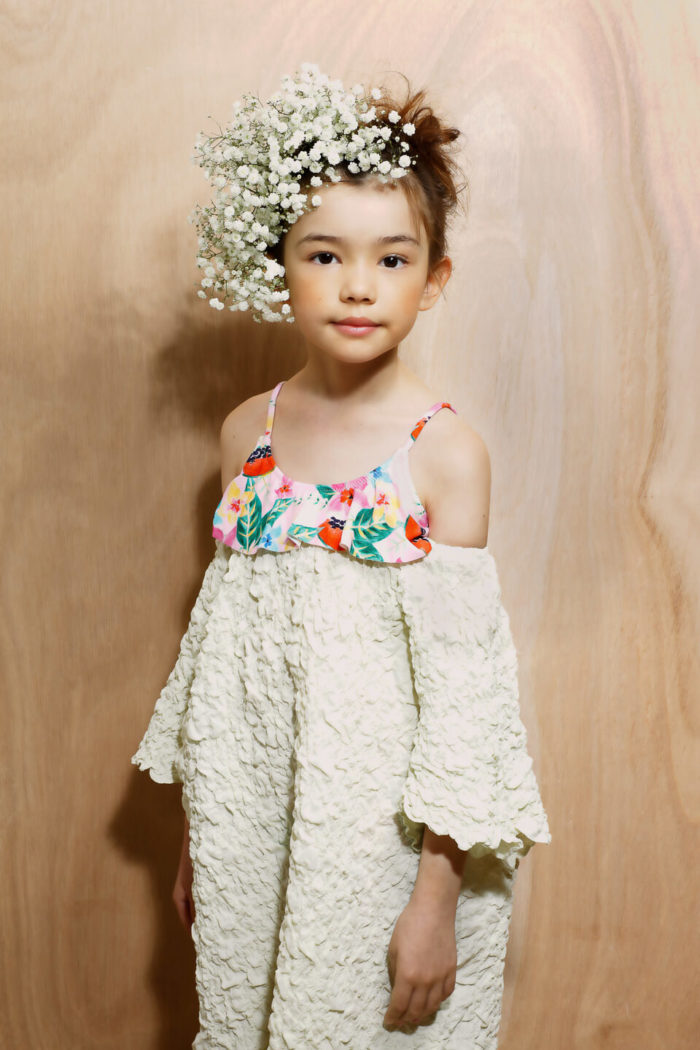 organic summer kids fashion editorial