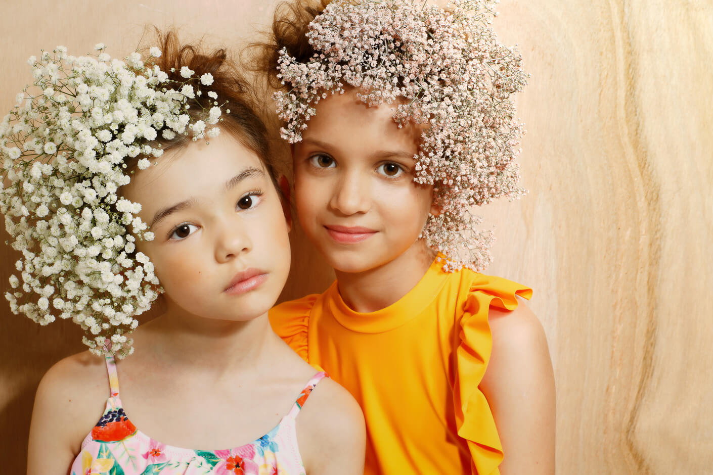 organic summer kids fashion editorial