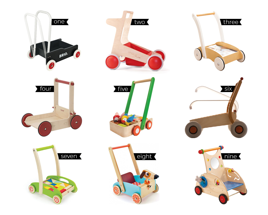 The best wooden baby walkers