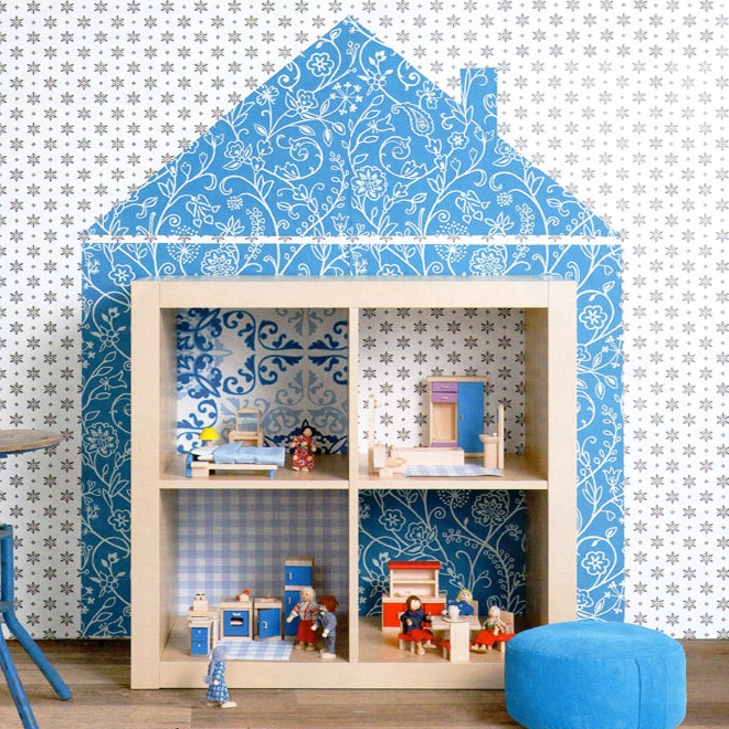 doll houses made from IKEA Furniture